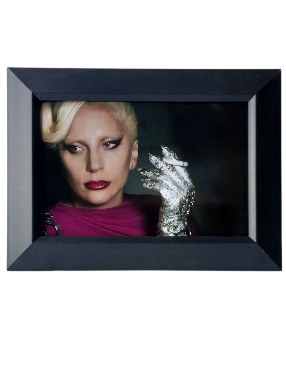 Lady Gaga American Horror Story Ahs Countess Vampires Goth Gothic Tv Framed Art
